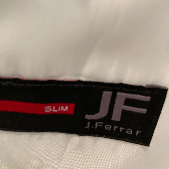 J Ferrar Brand Slim Fit White Sport Jacker - Picture 6 of 8